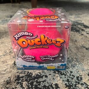 Jumbo Squishy Duckeez Dough Filled Duck